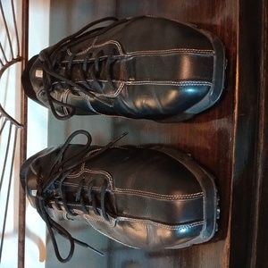 Nike Brown Leather Tiger Woods Collection Golf shoes Size 8.5